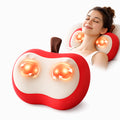 Electric Back Massager with Heating, Electronic Massage & Vibration, Adjustable Lift Back Stretcher Cushion for Home Office Chair, Bed & Sofa, Waist Relaxation Massager with 3 Heat Levels & Auto Modes